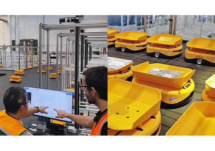 Foto GXO realiza con éxito la prueba piloto de un sistema de clasificación robótica 3D, un hito en la industria en Europa.